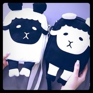 Children's Lamb/Sheep Canvas bag/ purse